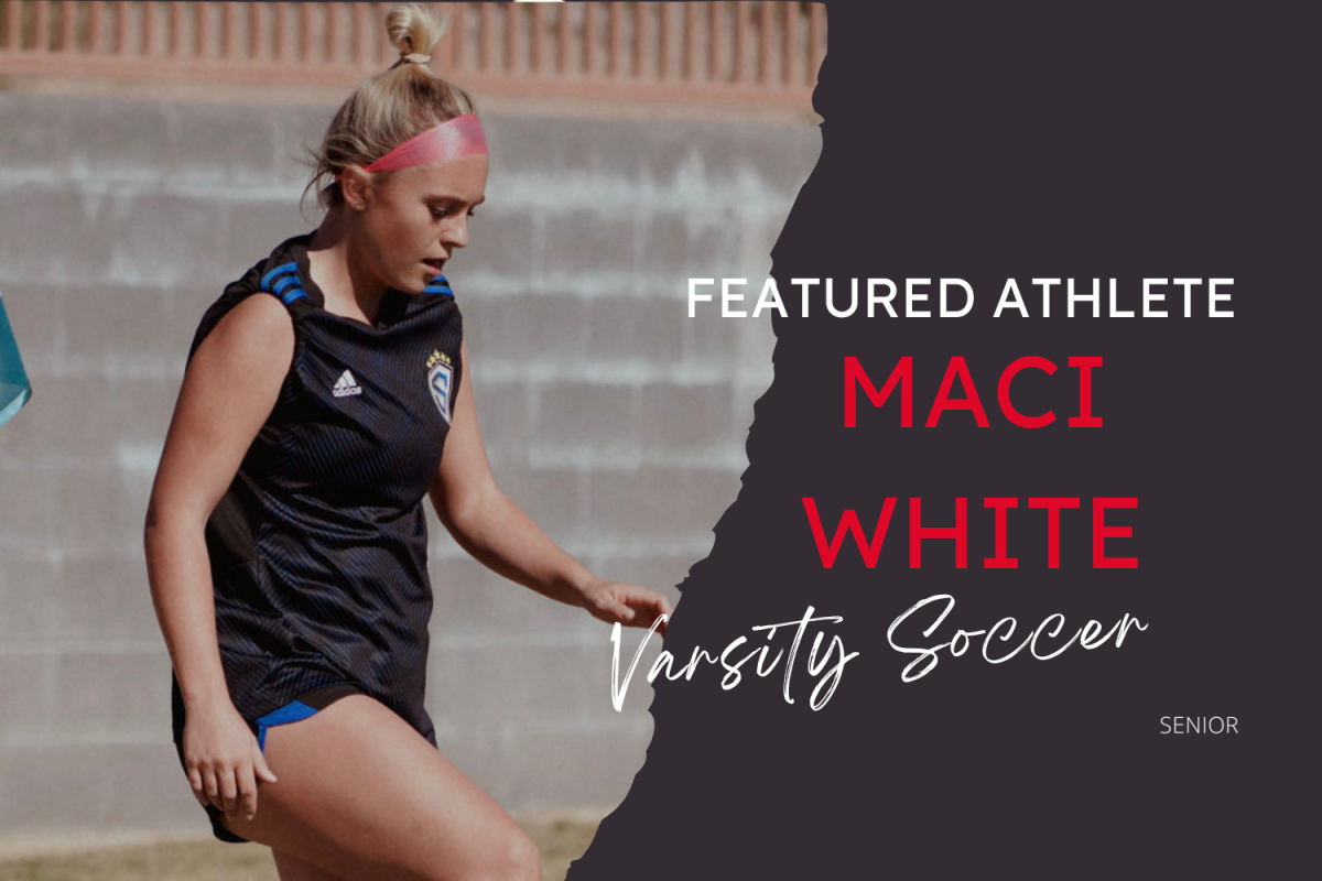 Wingspan’s featured athlete for 12/14  is varsity soccer player, senior Maci White.