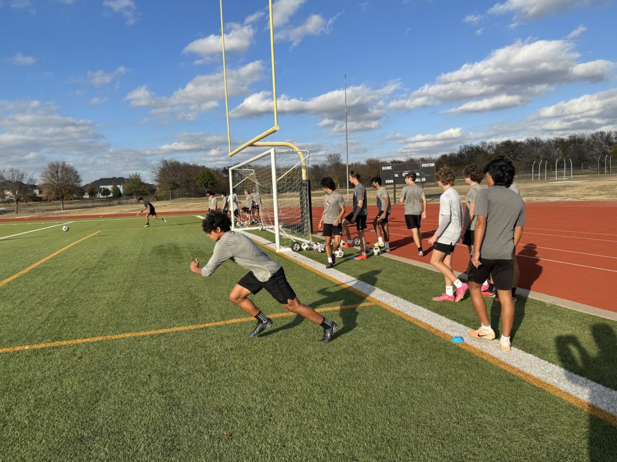 Both boys and girls soccer faced off against 6A teams on Friday, in their 3rd scrimages of the season. The boys' walked away with their first win against Mckinney High, while the girls fell to Rock Hill.