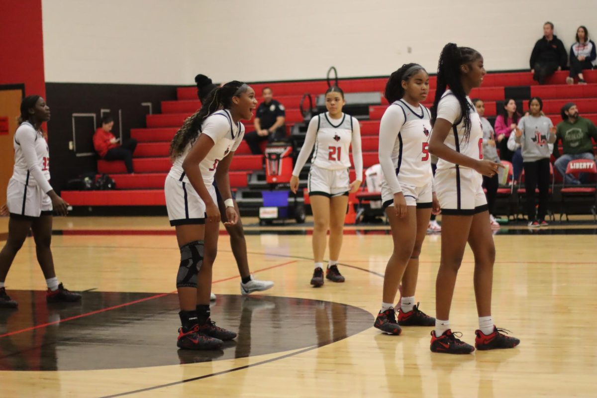 Continuing+to+be+proven+unstoppable%2C+the+Redhawks+girls+basketball+team+defeated+Lebanon+Trail+Friday.+The+win+put+the+Redhawks+11-0+remaining+top+of+the+District+10-5A+table.