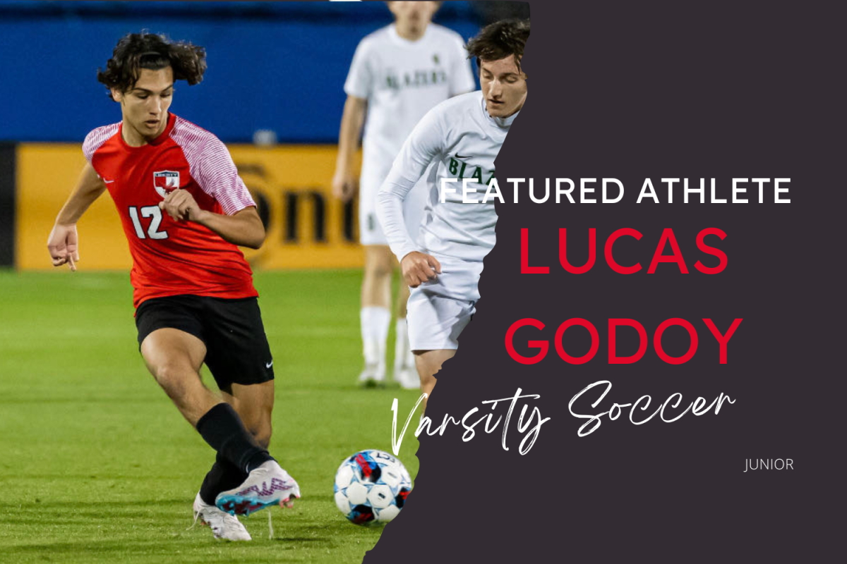 Wingspan’s featured athlete for 2/8  is varsity soccer player, junior Lucas Godoy. 