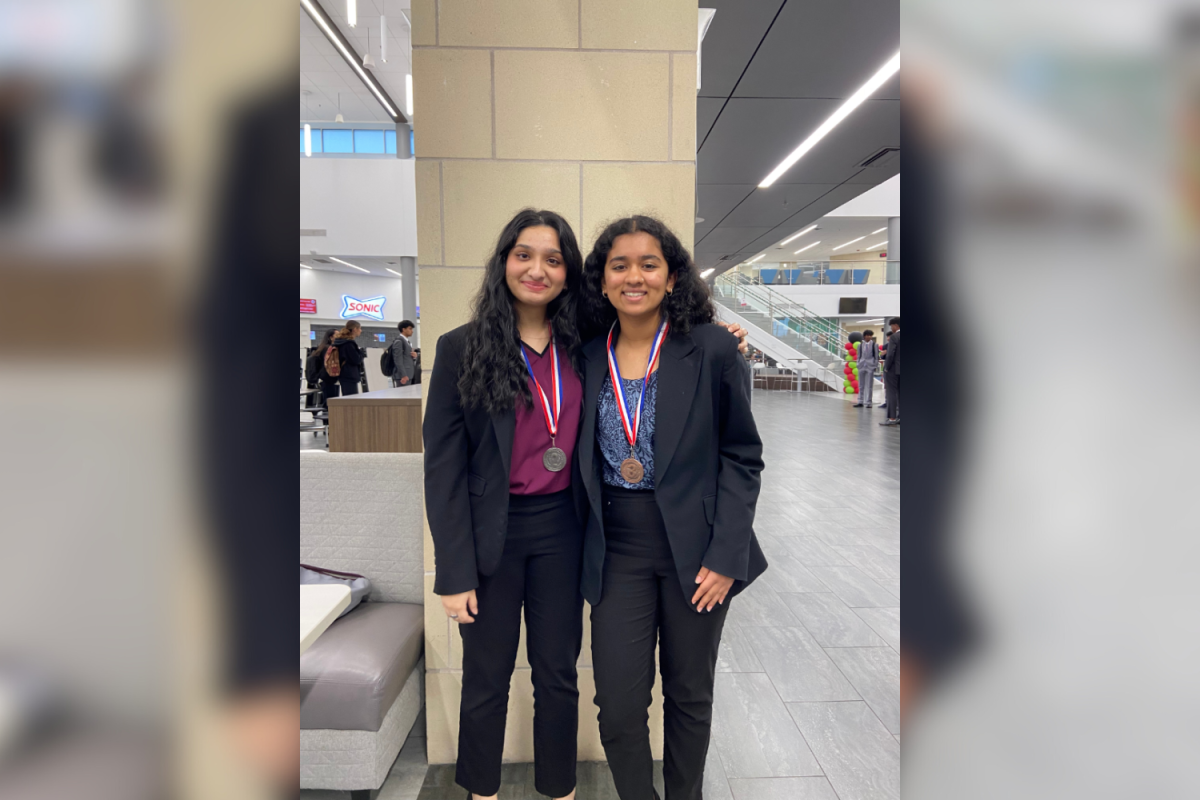 On Saturday, the Redhawks debate team competed at the UIL Invitational competition at Rock Hill High School. “I enjoyed this competition at Rock Hill High School as the topics I got were very strong, and in the moment I had fun speaking about my newfound knowledge on niche issues,” junior Riya Sharma said.