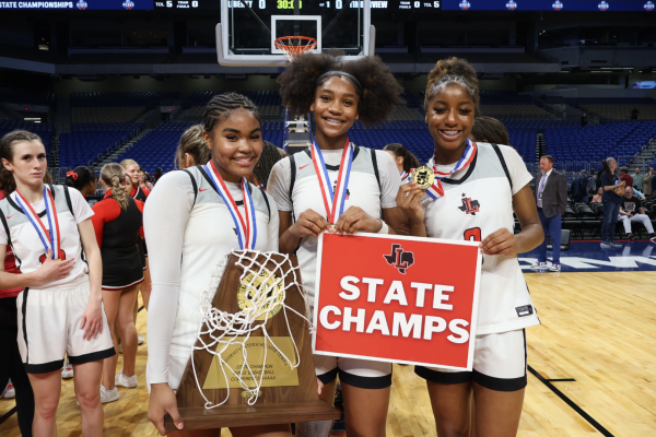 Girls basketball has won three state championships in five years, with many coining the team an upcoming dynasty. 