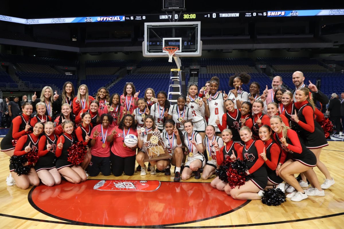 After winning their second straight state championship in San Antonio on March 2, the girls basketball team is being recognized by the Frisco ISD Board of Trustees at Tuesdays 6:30 p.m. board meeting. 