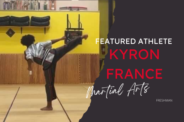 Wingspan’s Featured Athlete for 3/7 is martial arts specialist, freshman Kyron France.