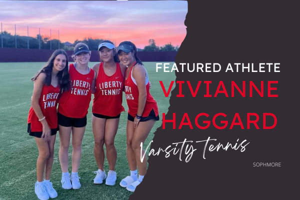 Wingspan’s Featured Athlete for 4/18 is tennis player, sophomore Anya Krishna (second from the left).
