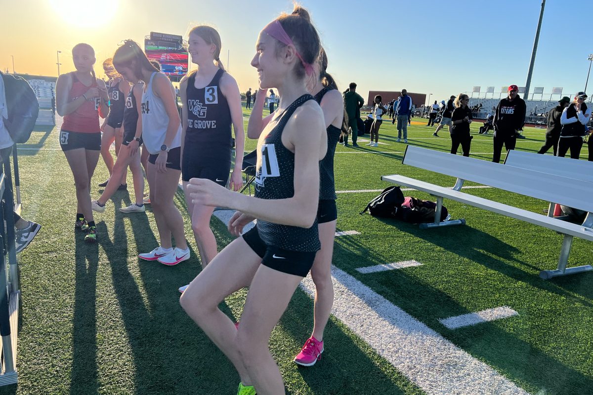Nearly a dozen members of the track and field team competed in the UIL 5A Region II meet at UT-Arlington on Friday and Monday, with senior Syndi Wilkins (3200 M Run) & Jack Voehringer (800 M Run) advancing to state. 