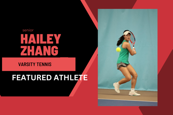 Wingspan’s featured athlete for 8/22 is varsity tennis player, Hailey Zhang.