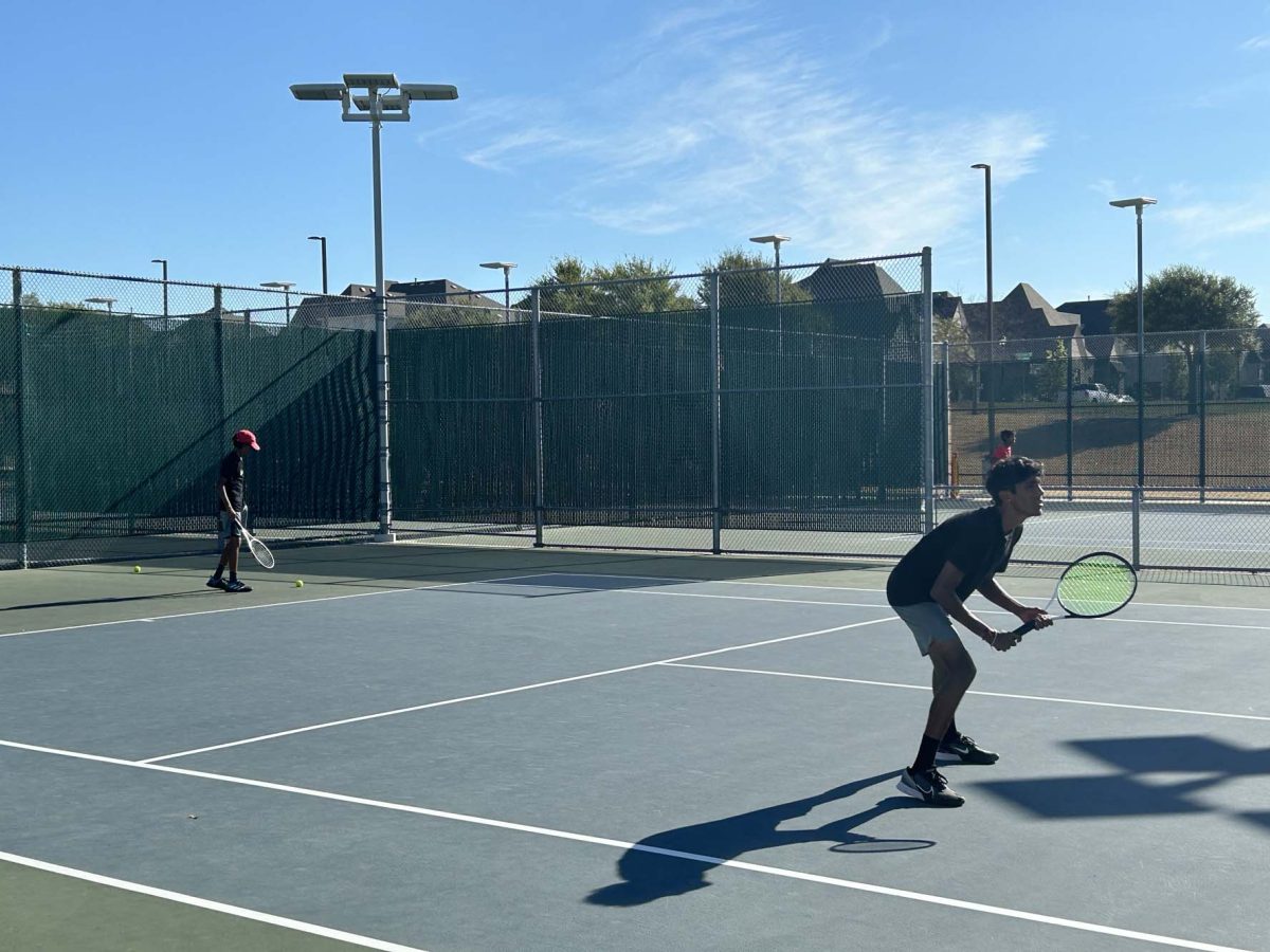 The Redhawks tennis team won 10-9 against Emerson on Tuesday, qualifying them for the playoffs.