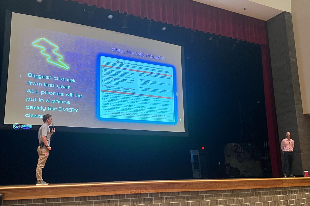 Campus administration called down students of all grade levels to the auditorium through the first week of school. During these class meeting, admin went over school expectations and social contracts. 