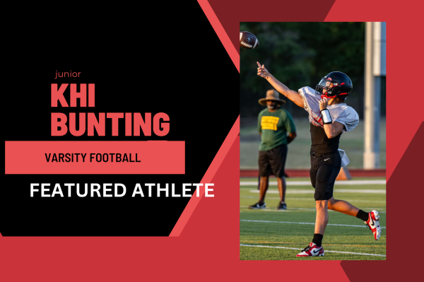 Wingspan’s Featured Athlete for 9/19 is varsity football player, junior Khi Bunting.