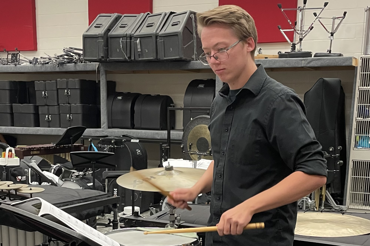 Alex Rodzewich, the former assistant percussion director, is band's new percussion director. "I served as the assistant percussion director at Liberty for the past year, and when Mr. Jadvani left, it felt like a natural transition to go from the assistant to the head position," Rodzewich said.