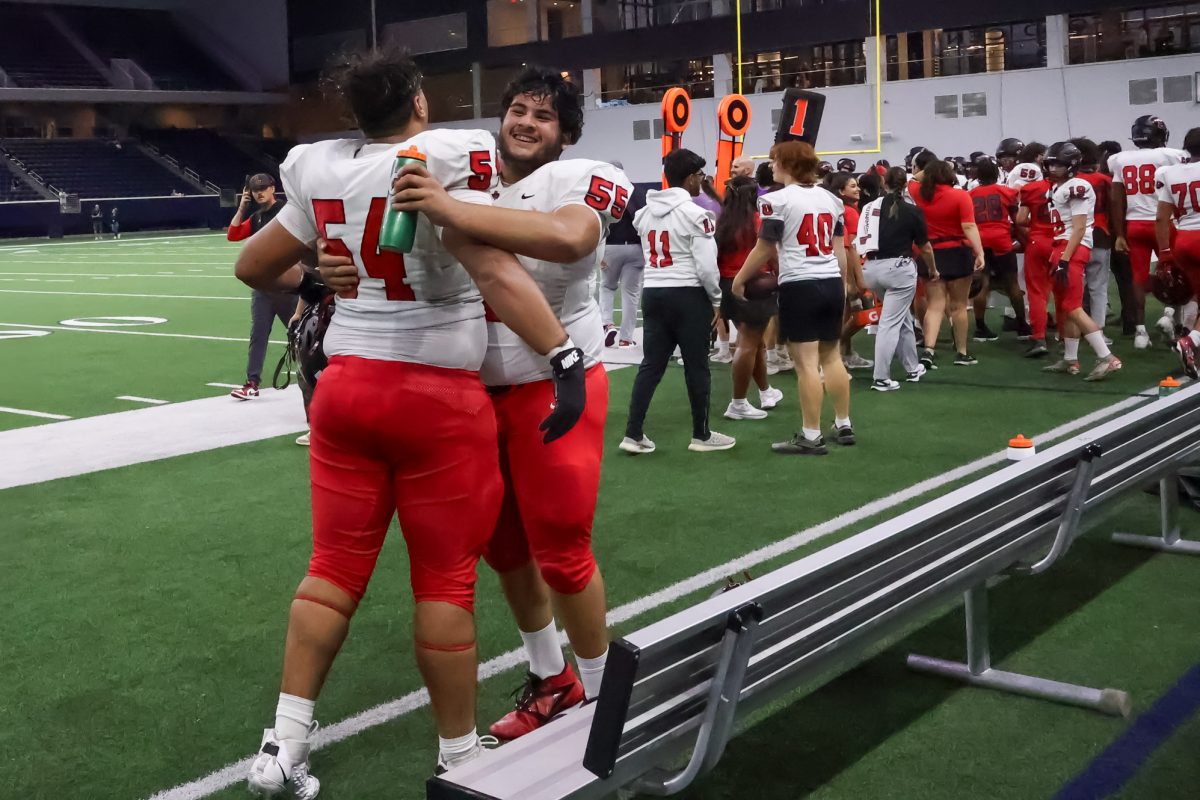 Redhawks football took a 60-6 loss Thursday against the Emerson Mavericks.