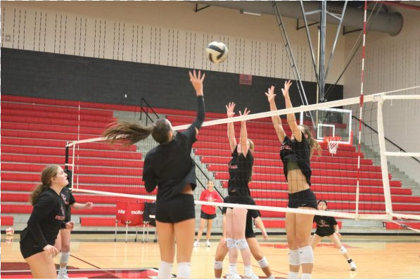 Going into their third match of District 11-5A play, the volleyball team (1-1), now sitting in fifth place, seeks to rack up a win against the first-place Centennial Titans (2-0) when the two teams go head to head at the Nest Friday at 6:30 p.m.
