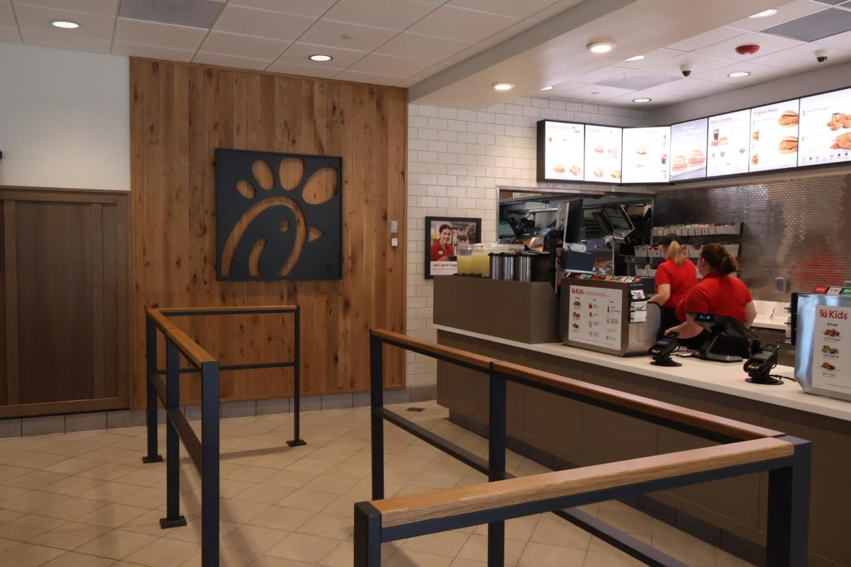 The Chick-fil-A of choice for many Redhawks was closed for renovations. On Thursday, it opened back up, and students and neighboring residents are now re-supplied with Chick-fil-A. 
