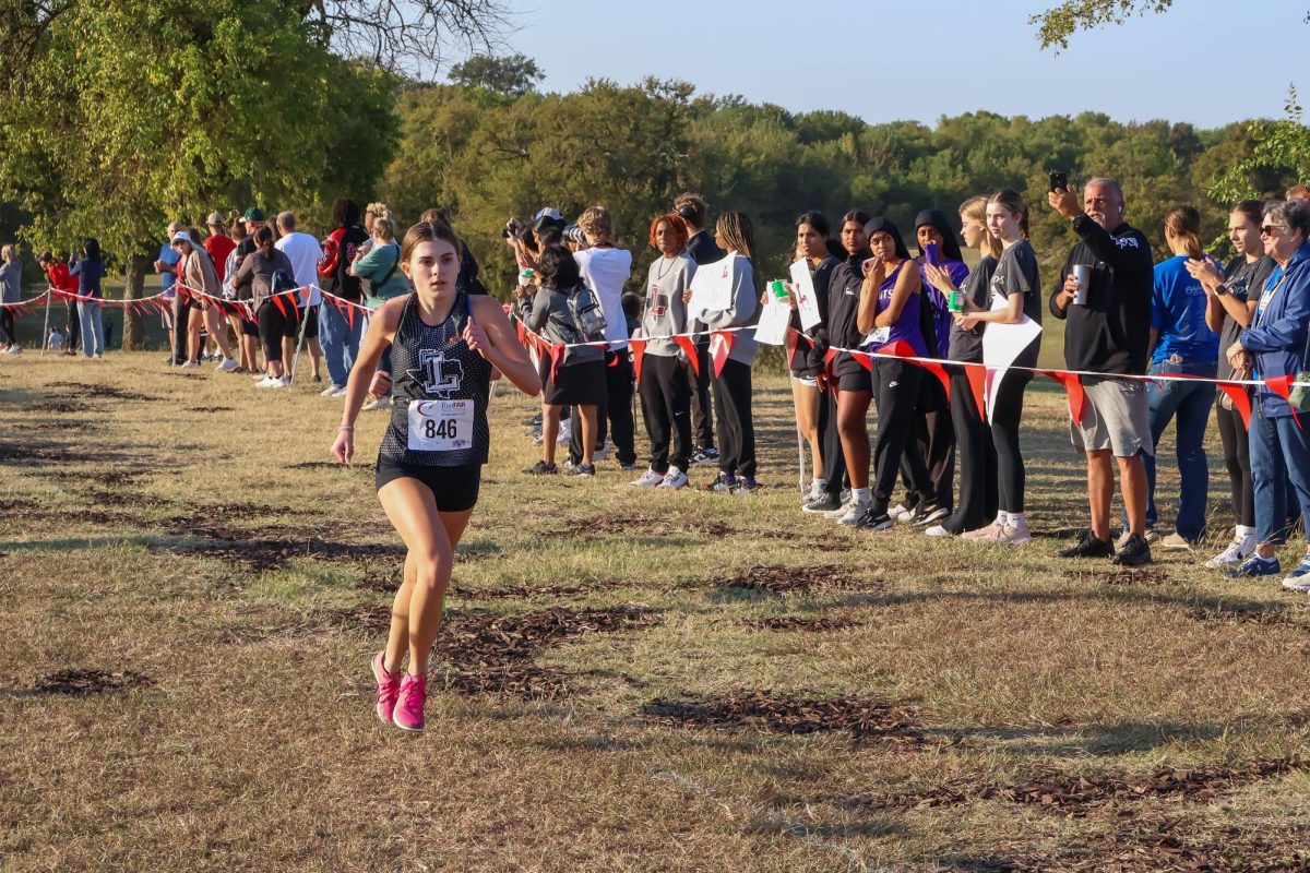 The girls' cross country team advanced as team to Tuesday's 5A Region II meet, but it was only senior Sofia Golladay that advanced to the state meet in Round Rock on Nov. 2.

Golladay finished in 12th place while the girls' team finished in 6th place. 