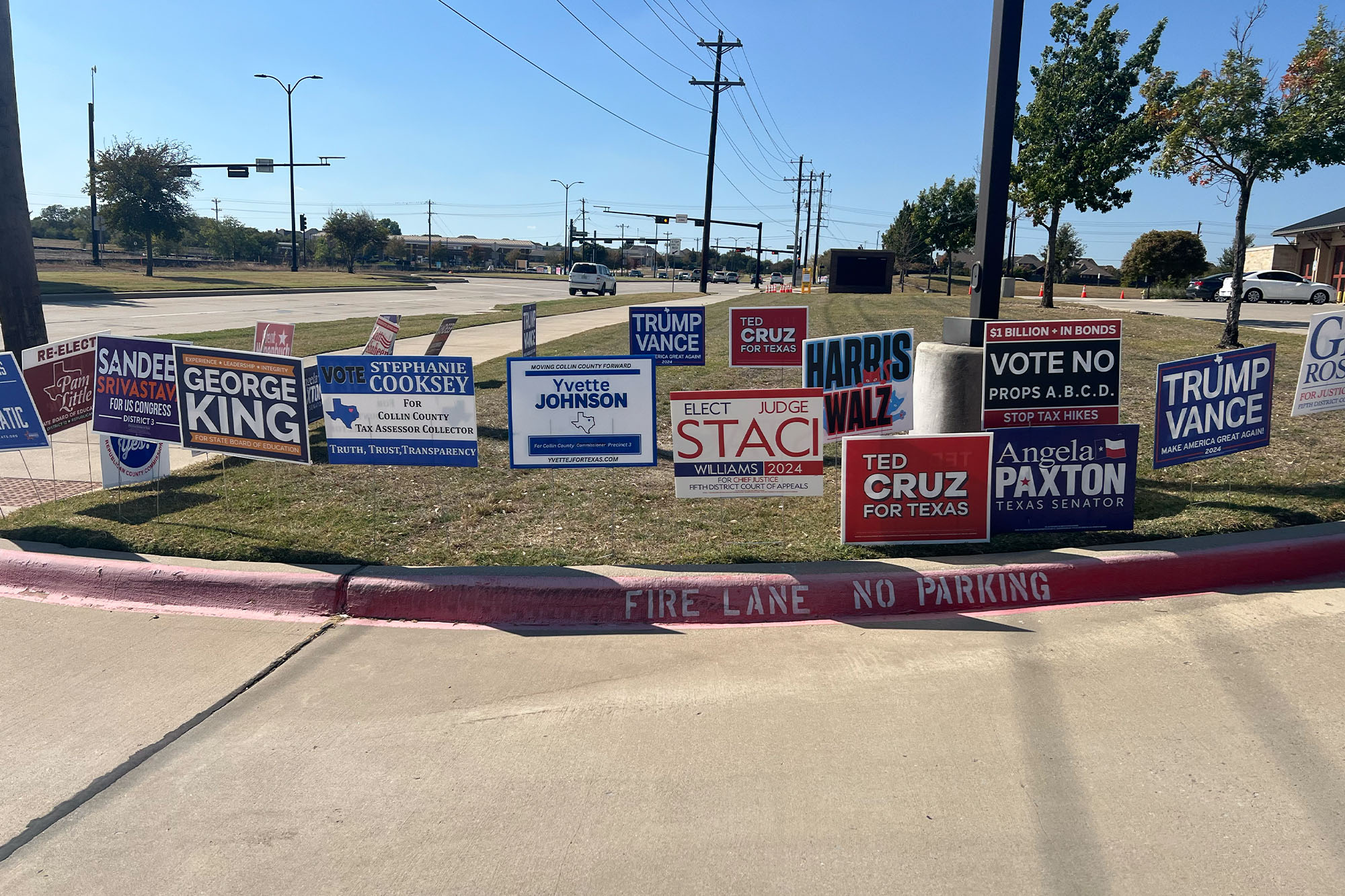 Polls opened Monday morning throughout Texas marking the start of early voting for the 2024 presidential election. Voters can vote in any one of the 40+ polling locations available in Collin County or the 54 polling locations available in Denton County.