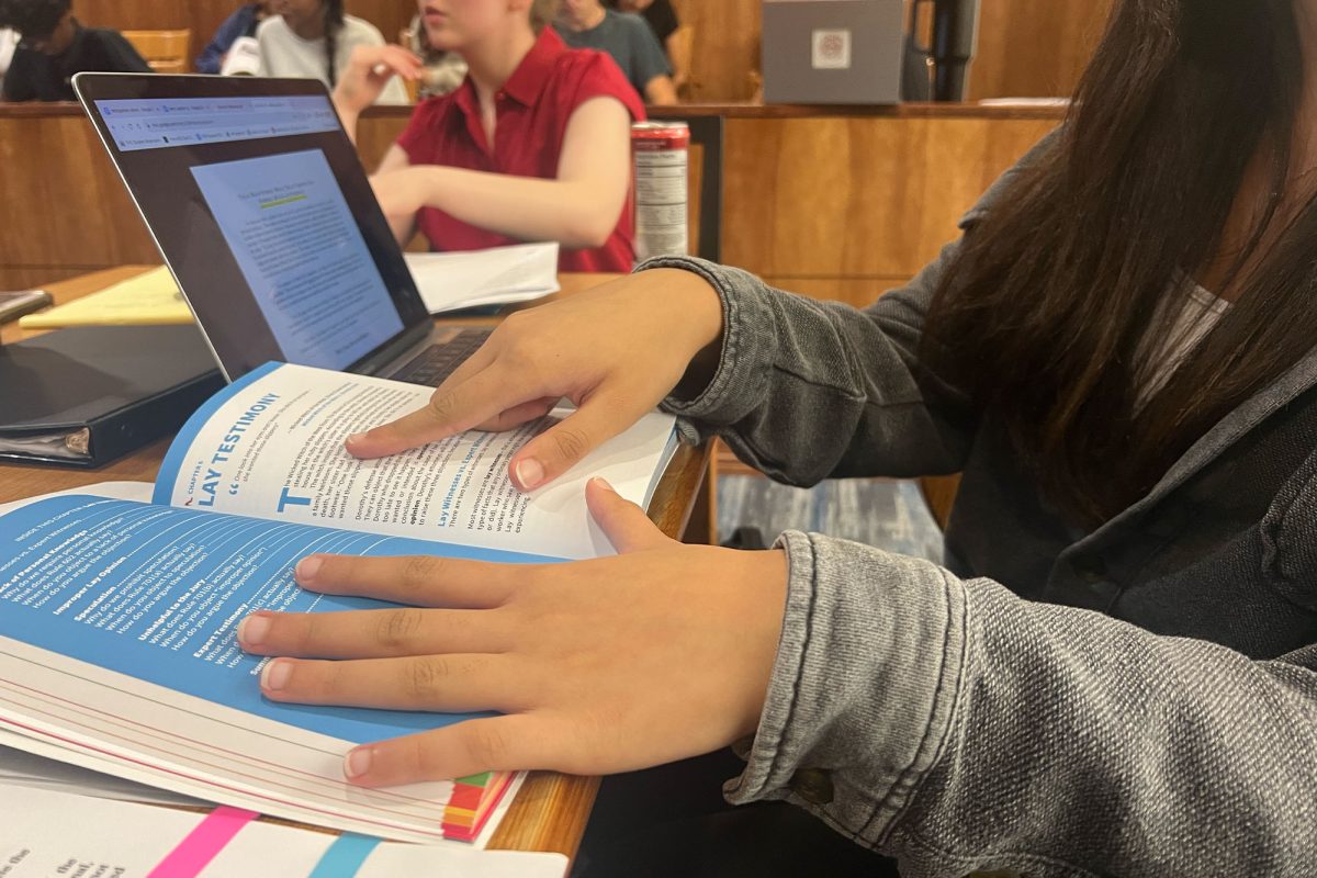 As a part of class projects and essays, English II students had to choose books dealing with fear for the next nine weeks.