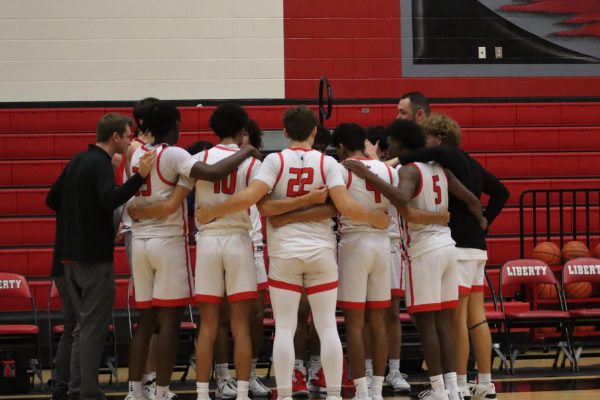 Break will not stop boys' basketball from hitting the court. Over Thanksgiving break, they will host games and participate in a tournament. 