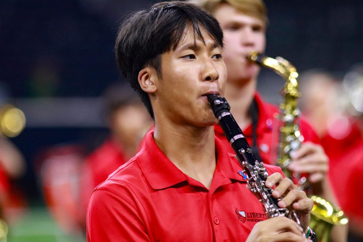 Senior Matthew Hung has been in band all four years of high school and plays the clarinet. 