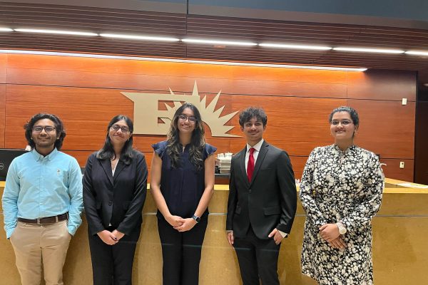 The monthly board meeting on Monday started with the recognition of the Wakeland Boys Cross Country Team, Centennial Tennis Team, and all Frisco ISD National Merit Semifinalists.
