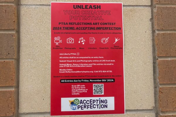 Students have until Friday to submit their creative works for PTSA’s Reflections contest, themed “Accepting Imperfection,” across six categories, with the opportunity to showcase individuality and earn recognition while emphasizing the value of the arts.