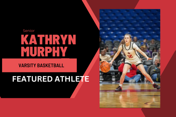 Wingspan's Featured Athlete for 12/19 is varsity girls' basketball player, senior Kathryn Murphy. 