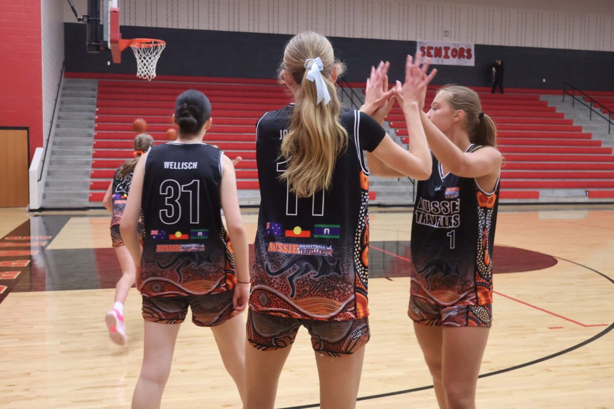 Traveling more thousands of miles, a collection of high school aged girls' basketball players from Australia are taking on the Redhawks at 1 p.m. in The Nest.

"It's just exciting," head coach Ross Reedy said. "You get to play people from a different place and have a different brand of basketball, but it also it opens you up culturally.”