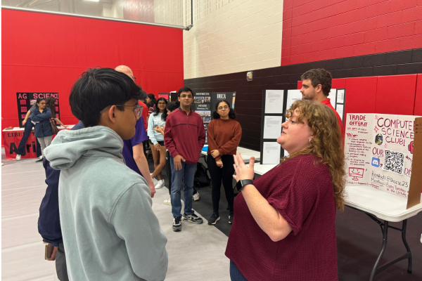 8th grade students have an opportunity to get to explore their course selections Wednesday at Rising Redhawk night.