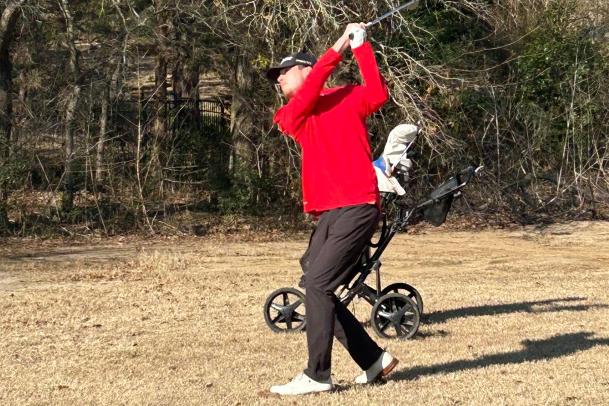 The Redhawk golf team participated in the Dragon Spring Cup at the Timarron Country Club Monday. The boys finished in 6th place in stroke play and 8th in match play in their division, while the girls took 8th and 7th in theirs.