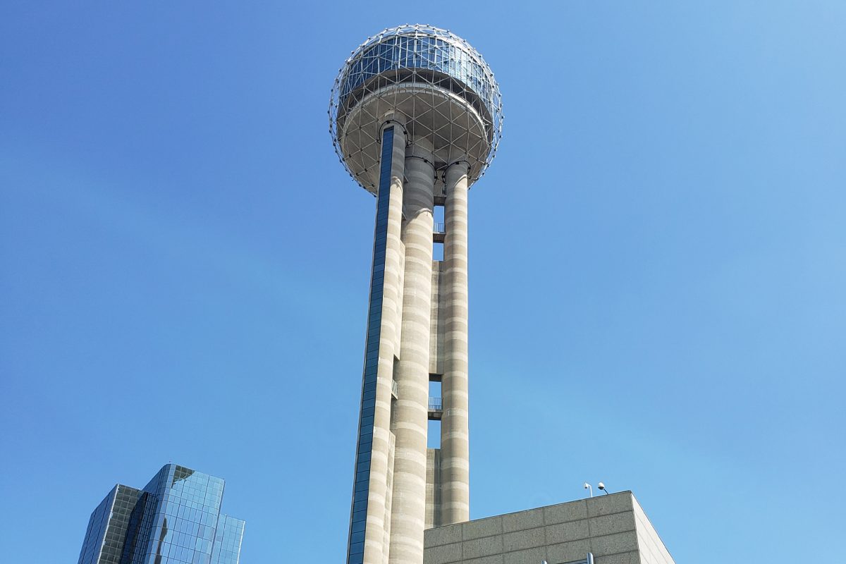 Leaving campus on Thursday, BPA students are in downtown Dallas where Reunion Tower is one of the city's most iconic buildings. Students that score high enough at the BPA State Leadership Conference may earn their way to the national conference.