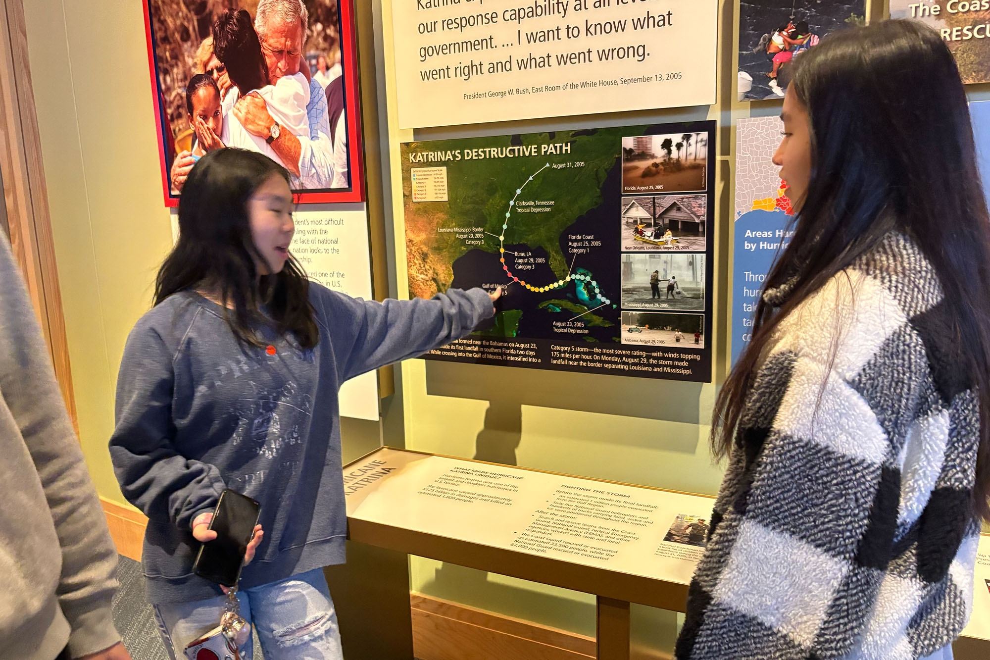 AP Government students take a trip to the Presidential Library