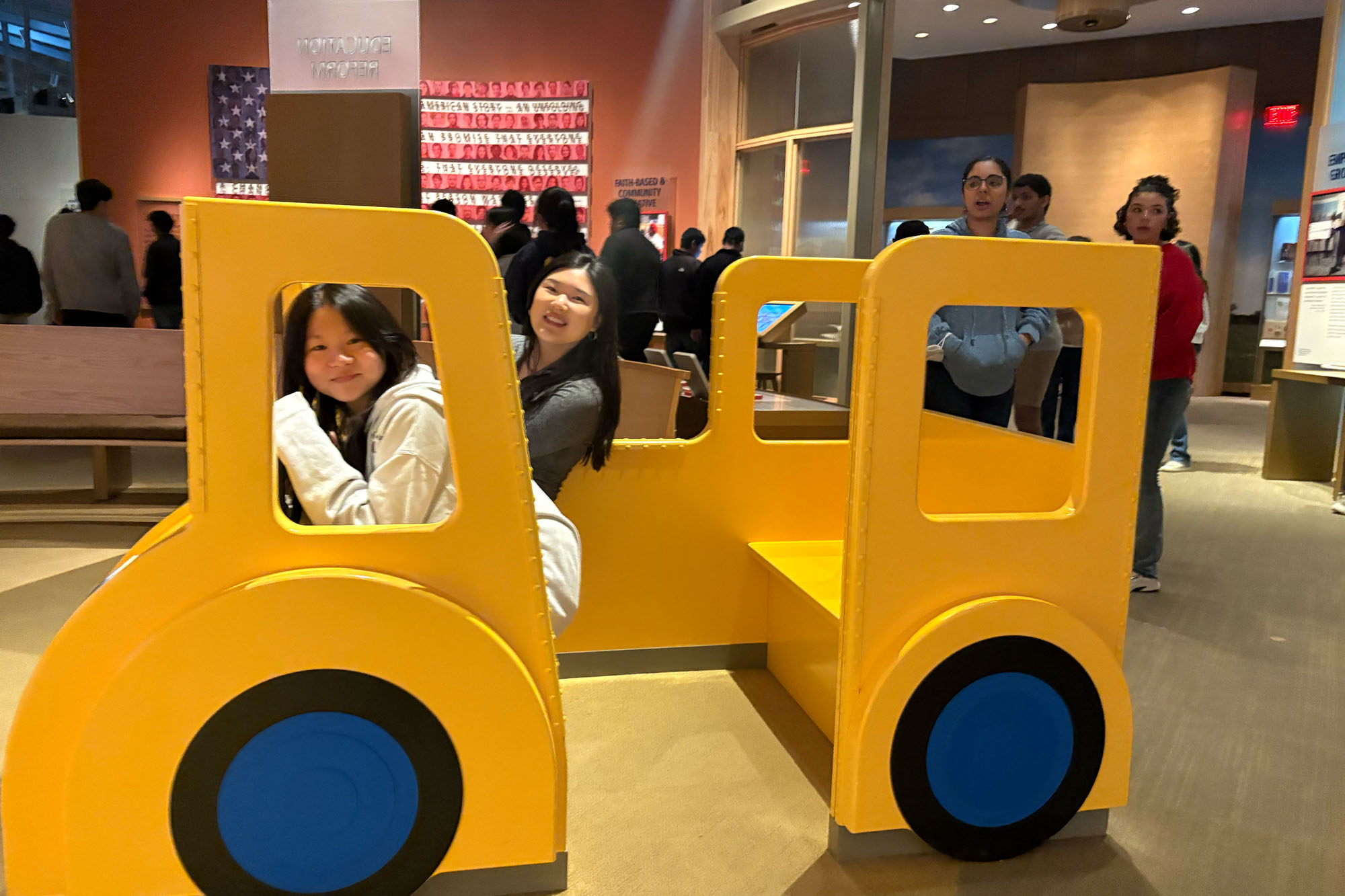 AP Government students take a trip to the Presidential Library