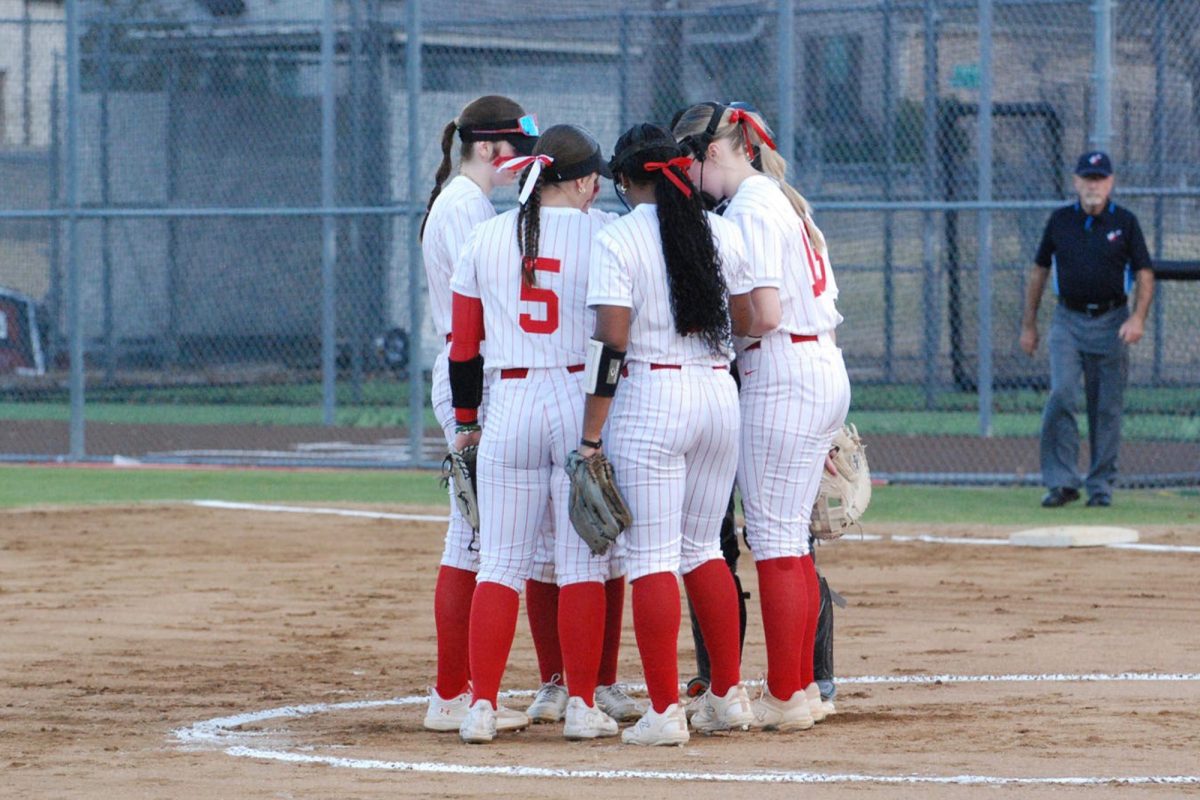 Hosting Frisco on Wednesday night in the start of District 11-5A play, the Raccoons jumped out to an early lead, but the Redhawks would come out with the 9-3 win. 