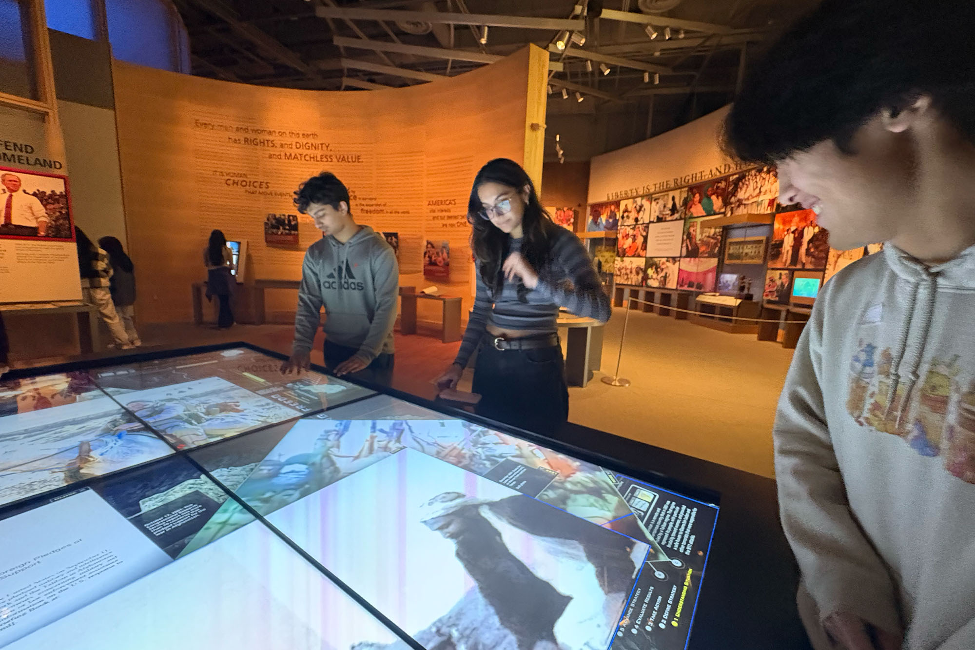 AP Government students take a trip to the Presidential Library