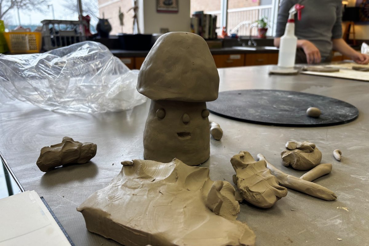 Redhawks in ceramics are creating surrealist teapots as they explore a more creative aspect to art. “They’re making teapots that are kind of more on the creative side,” ceramics art teacher Elise Reed said. “They’re taking an interesting object and turning that into a teapot or combining two things to make it a little more crazy, quirky, and more bizarre. So they will turn out differently than regular teapots.”