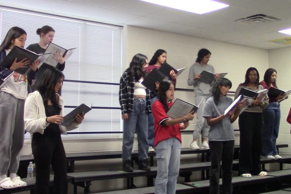 With its UIL contest a month away, choir is performing a pre-UIL concert Friday at 6:30 p.m. 