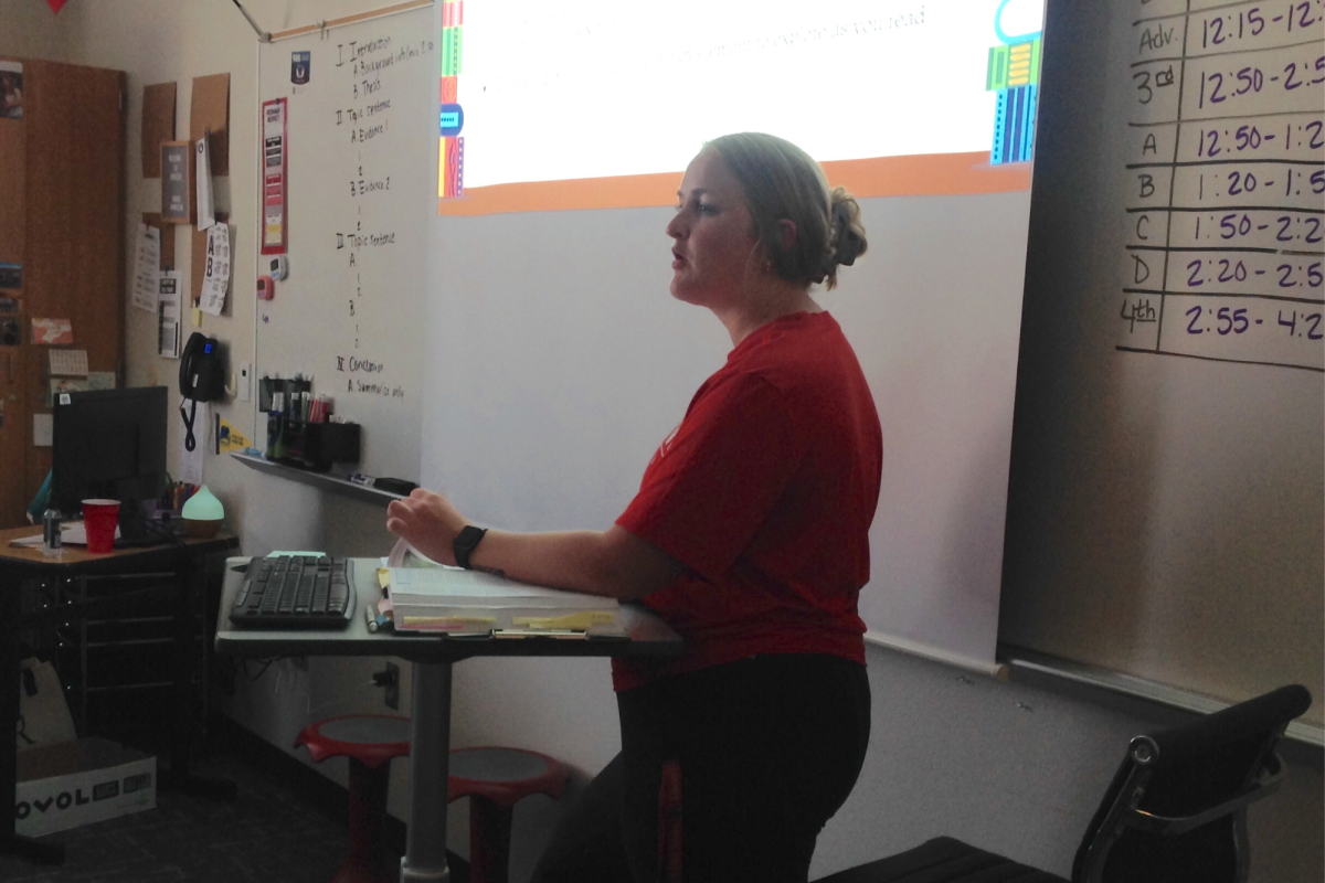 Randi Hamilton is among the newest additions to The Nest, teaching AP Literature and coaching softball. In her fifth year of teaching, Hamilton is excited to be a part of Liberty's rich culture.