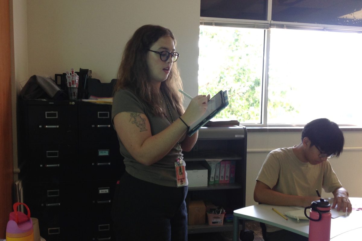 Emily Mayes joins the Redhawks as the new Advanced Geometry and AP Precalculus teacher, bringing her passion for math from Tennessee and Mississippi.