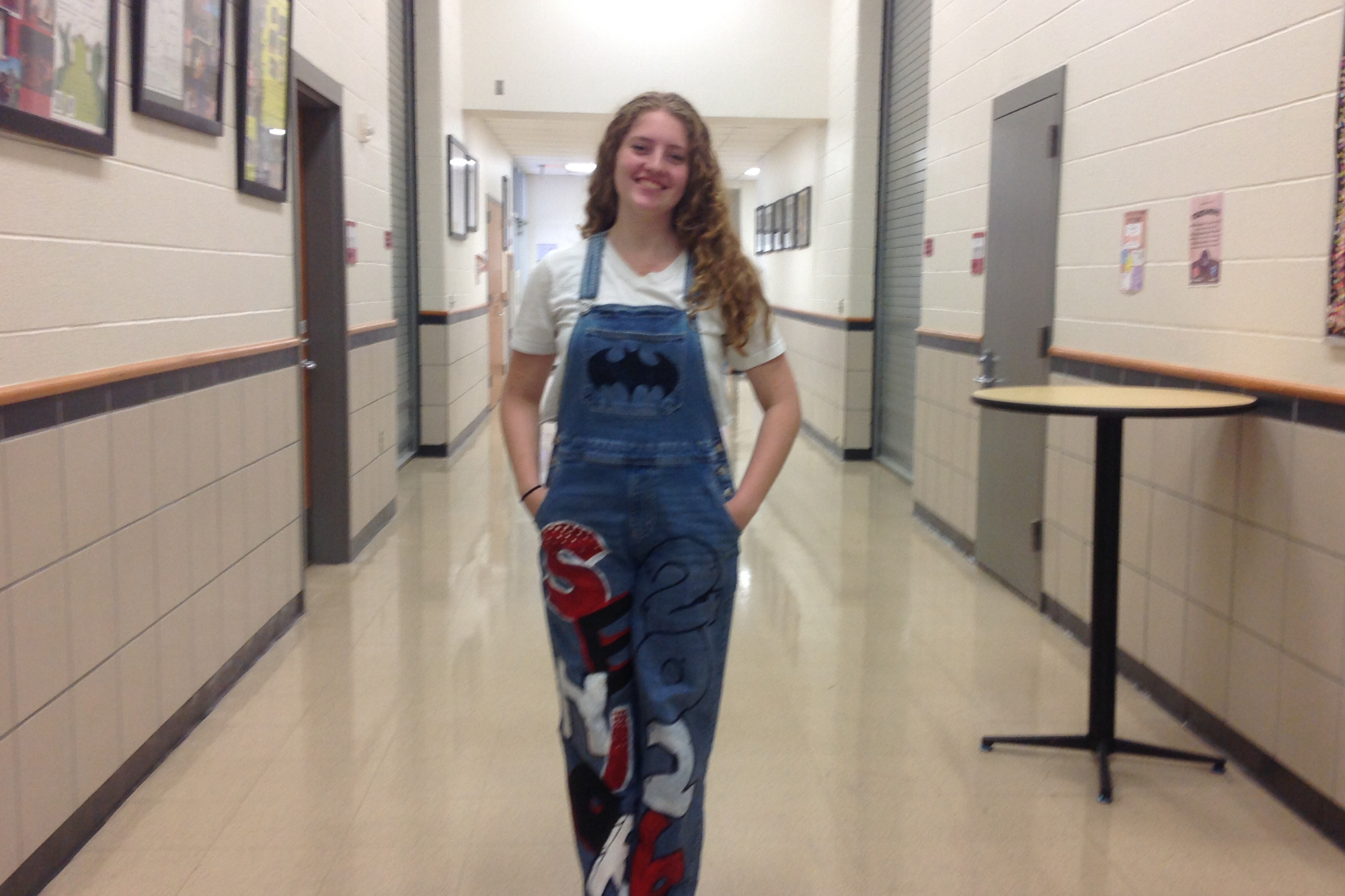 Senior white out dress up day