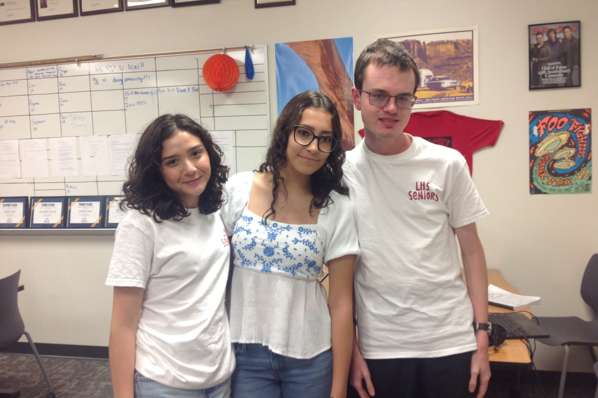 Senior white out dress up day