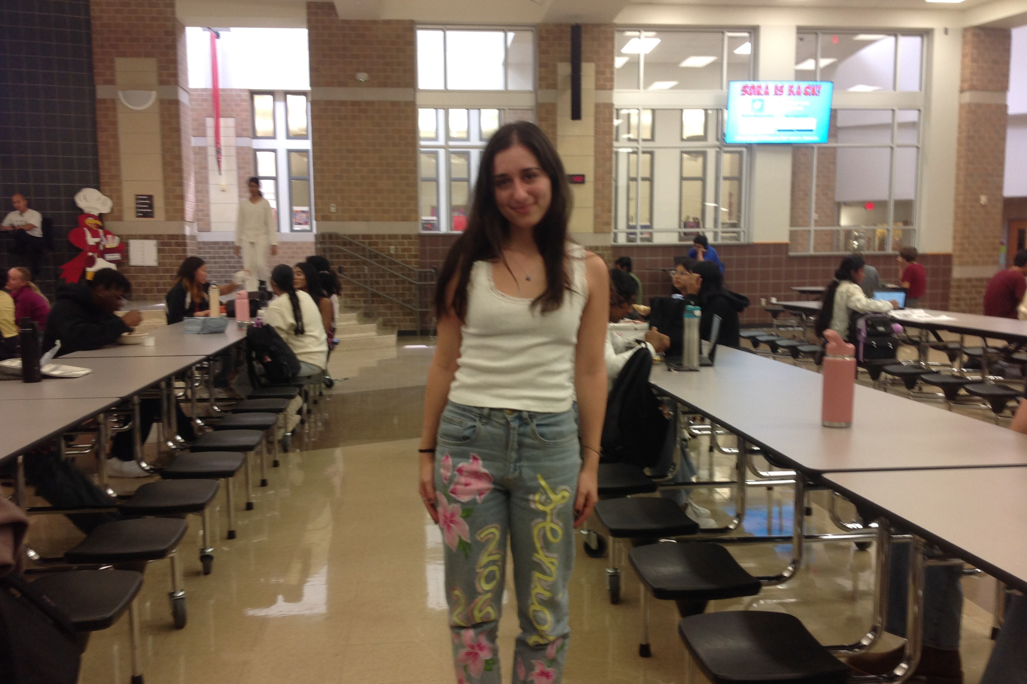 Senior white out dress up day
