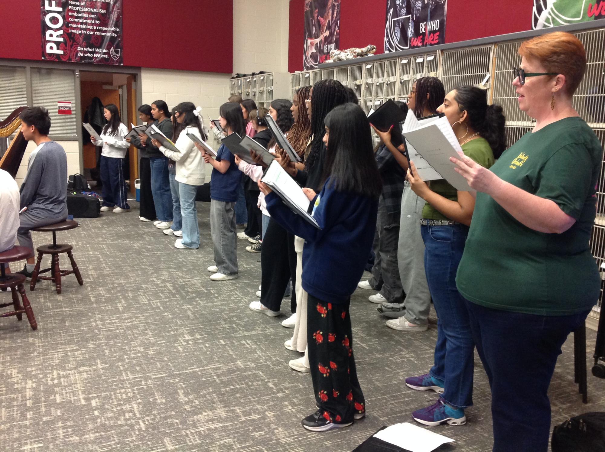 Choir carols for Winter Extravaganza