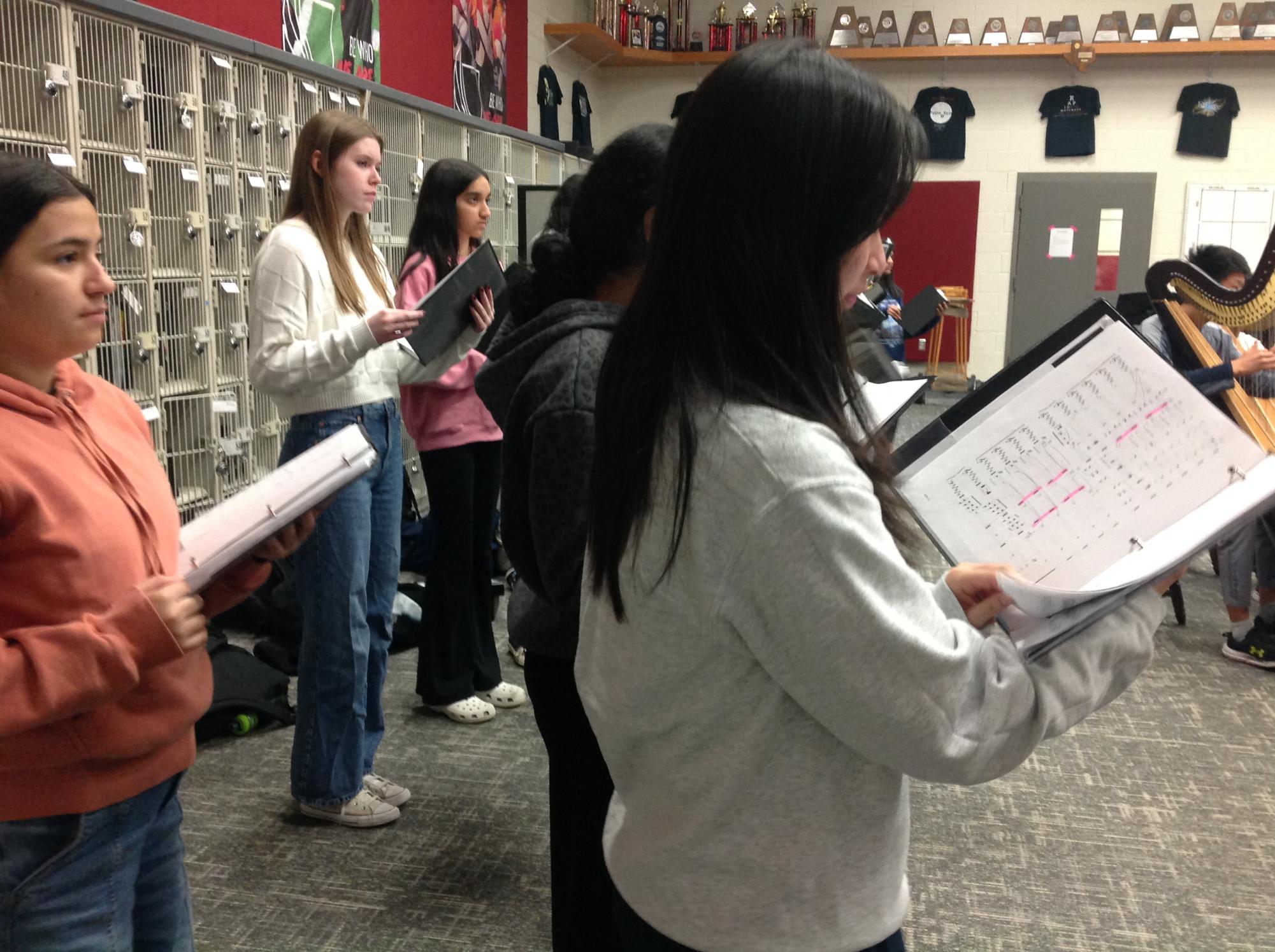 Choir carols for Winter Extravaganza