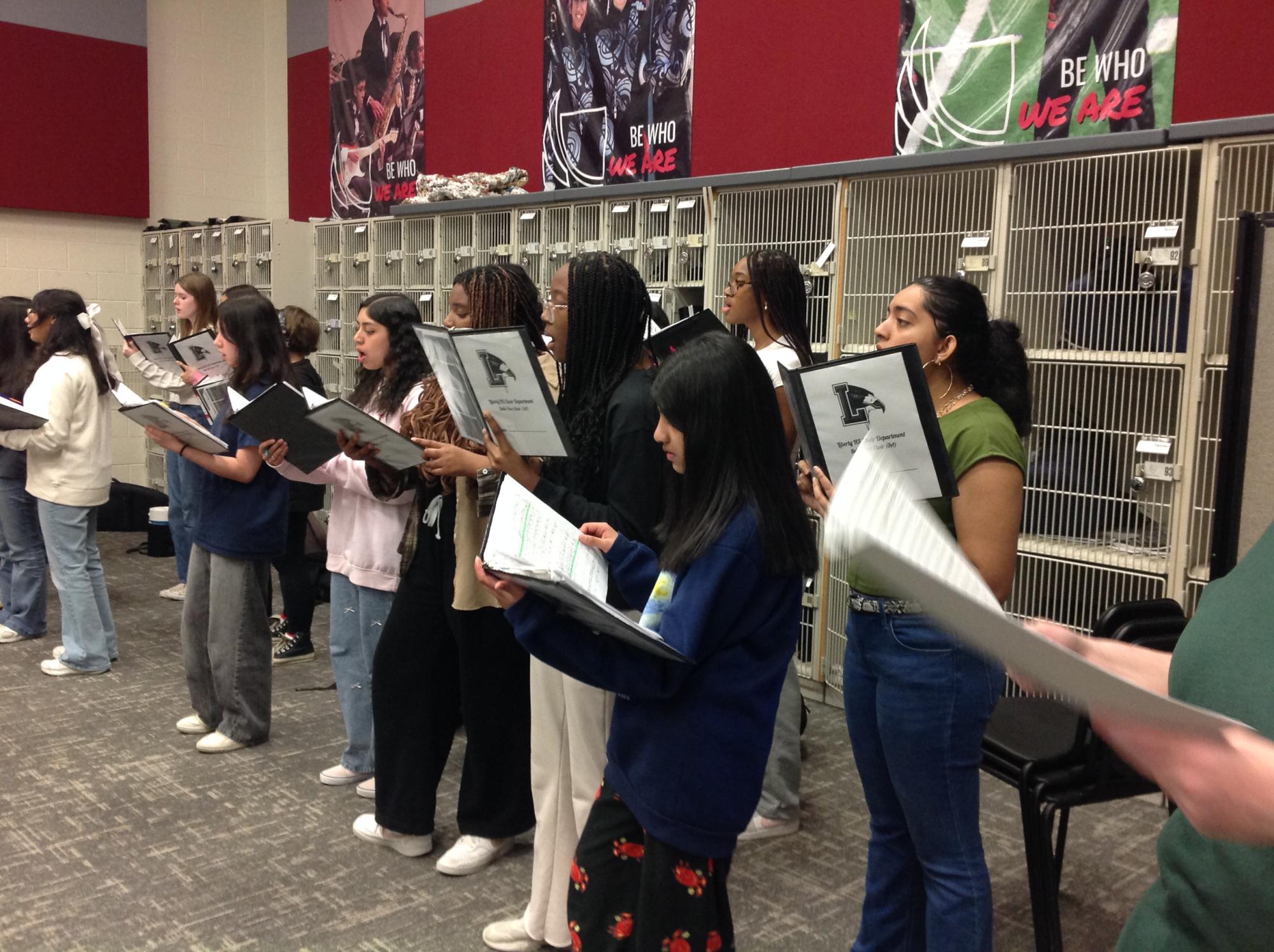 Choir carols for Winter Extravaganza