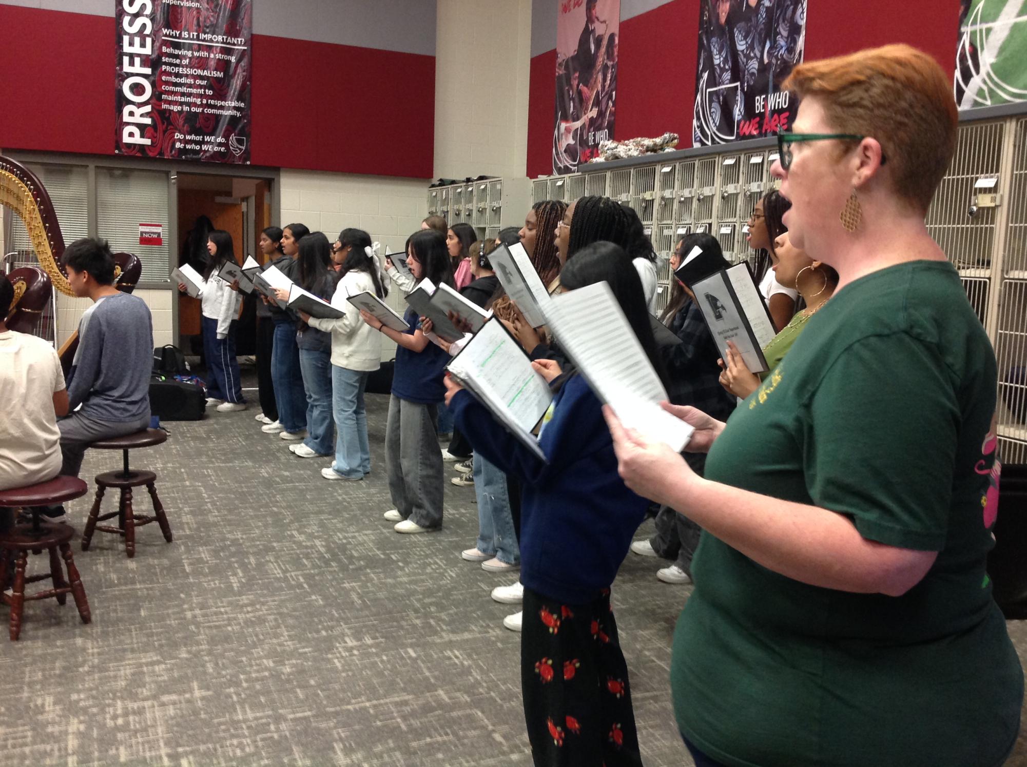 Choir carols for Winter Extravaganza