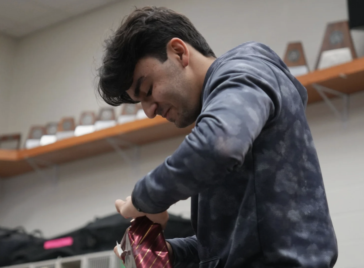 A competitive white elephant is a core part of orchestra's annual Winter Social which will take place in the orchestra room on Friday from 4:30-6:30 p.m. this year.