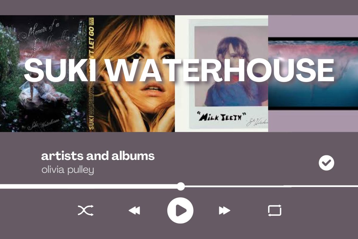 Getting her start with modeling at age 16, Suki Waterhouse has since developed multiple emotional albums rocking the indie pop scene. None of the images used in this graphic belong to Liberty Wingspan. All rights remain with Suki Waterhouse and their team.