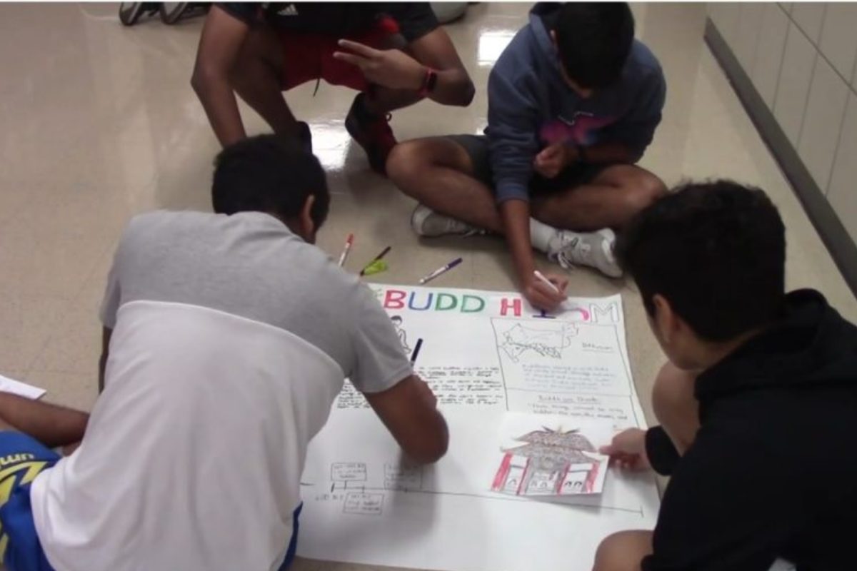 AP World History students are transforming classroom learning into hallway displays by creating “autopsy”-style posters that examine how major empires grew, thrived and ultimately declined.