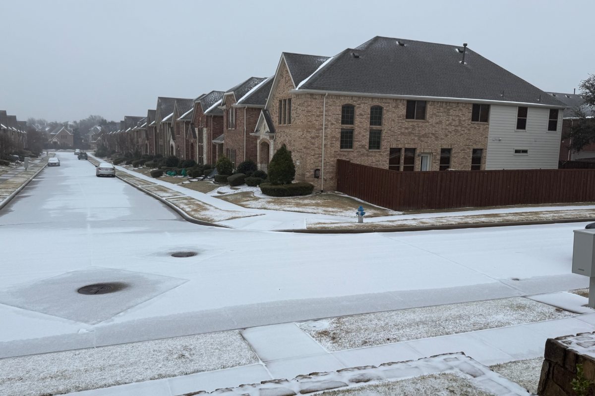 Several inches of snow, sleet, and ice blanket north Texas with Frisco ISD canceling school on Wednesday.