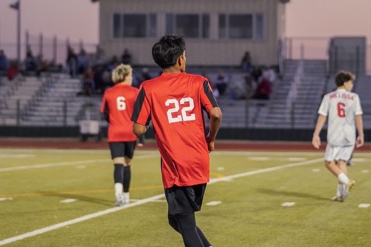 Both soccer teams faced Centennial Friday. The boys (7-1-2, #18 in state) won 4-1 at The Nest, while the girls (1-7-2) lost 2-1 on the road. 